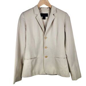Ralph Ralph Lauren‎ Blazer Jacket Wonem's Size XS Beige 3 Button